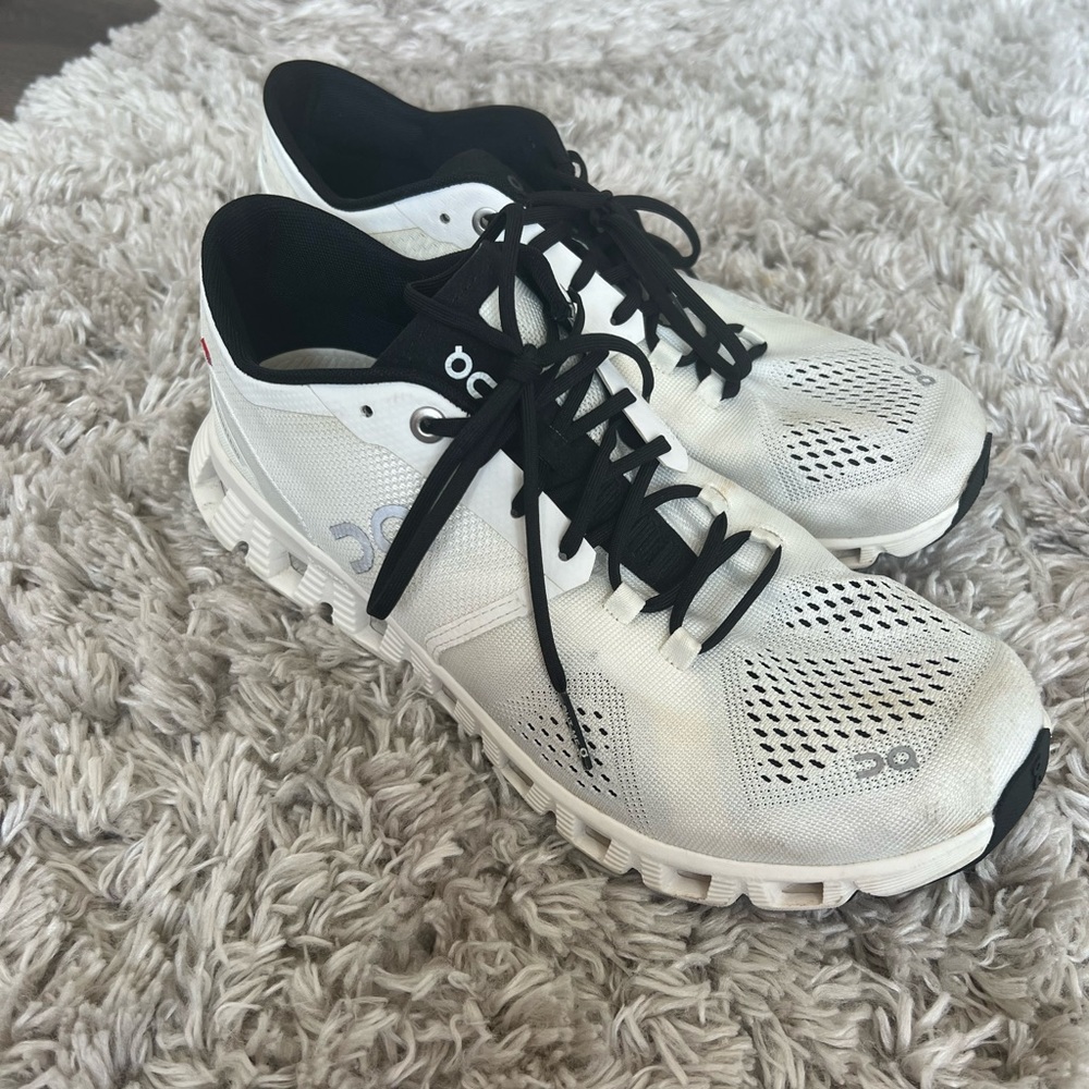on cloud sneakers